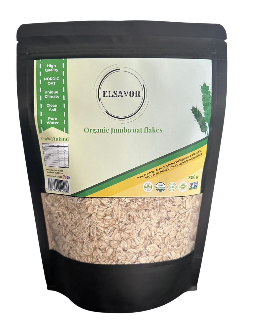 Organic Jumbo OAT Flakes