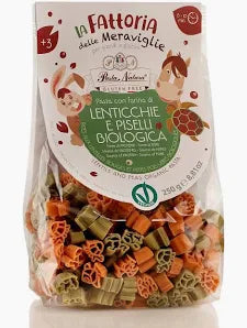 BICOLOR RED LENTILS & GREEN PEAS animals' farm | ORGANIC & Gluten Free