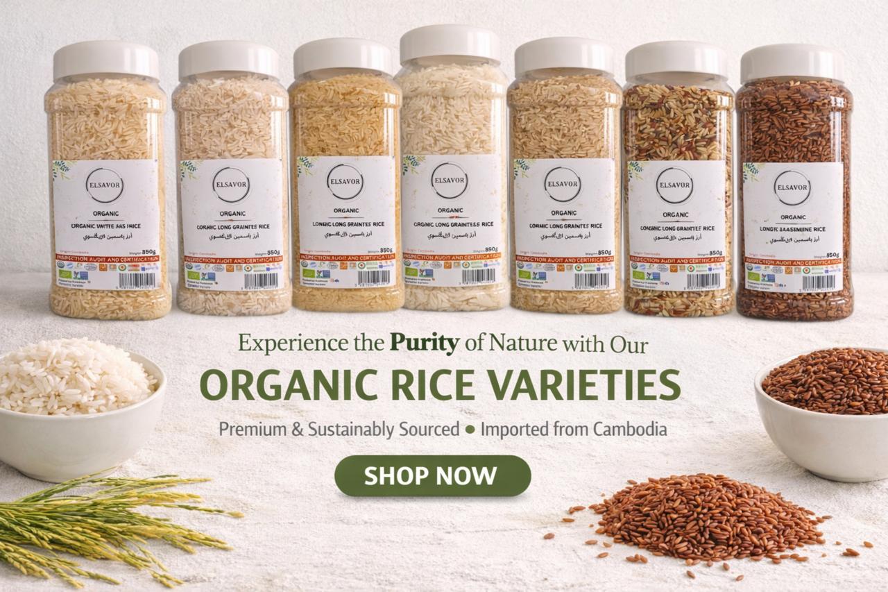 Organic Rice & Grains Lebanon – Premium Quality | ELSAVOR