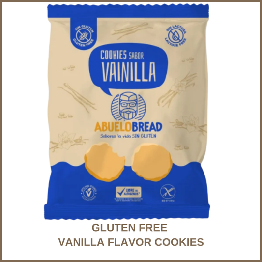 Vanilla Cookies | Gluten Free & Lactose Free