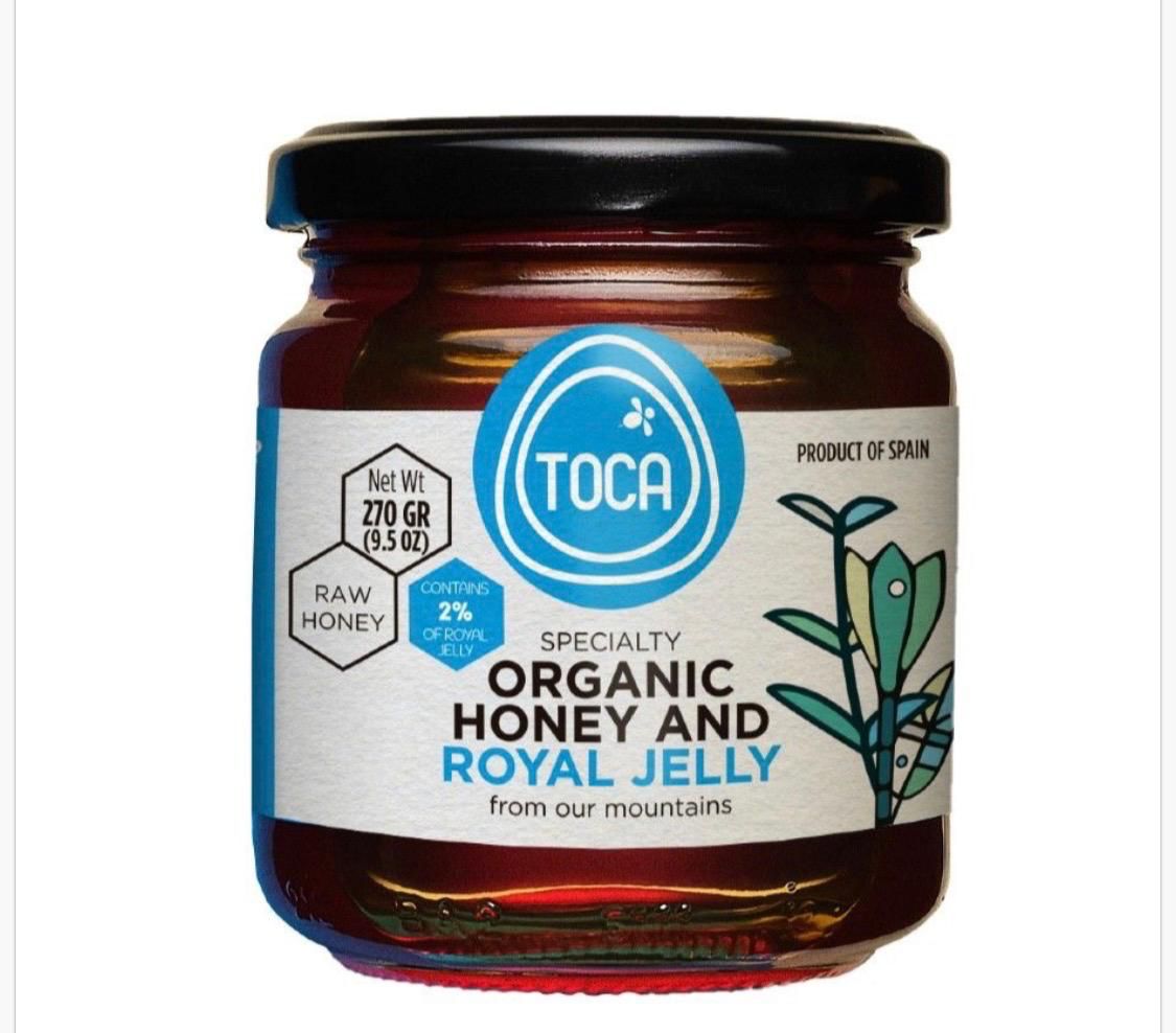 RAW Honey with Royal Jelly ORGANIC | most powerful superfood for immunity, energy, youth, and vitality.