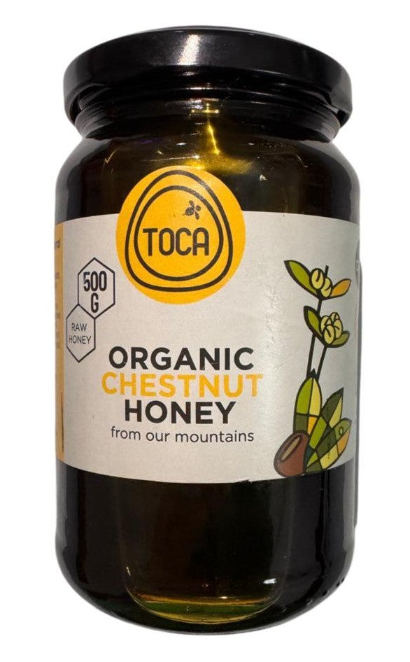 RAW-Chestnut-Honey ORGANIC | Powerful antioxidant support, blood circulation Energy